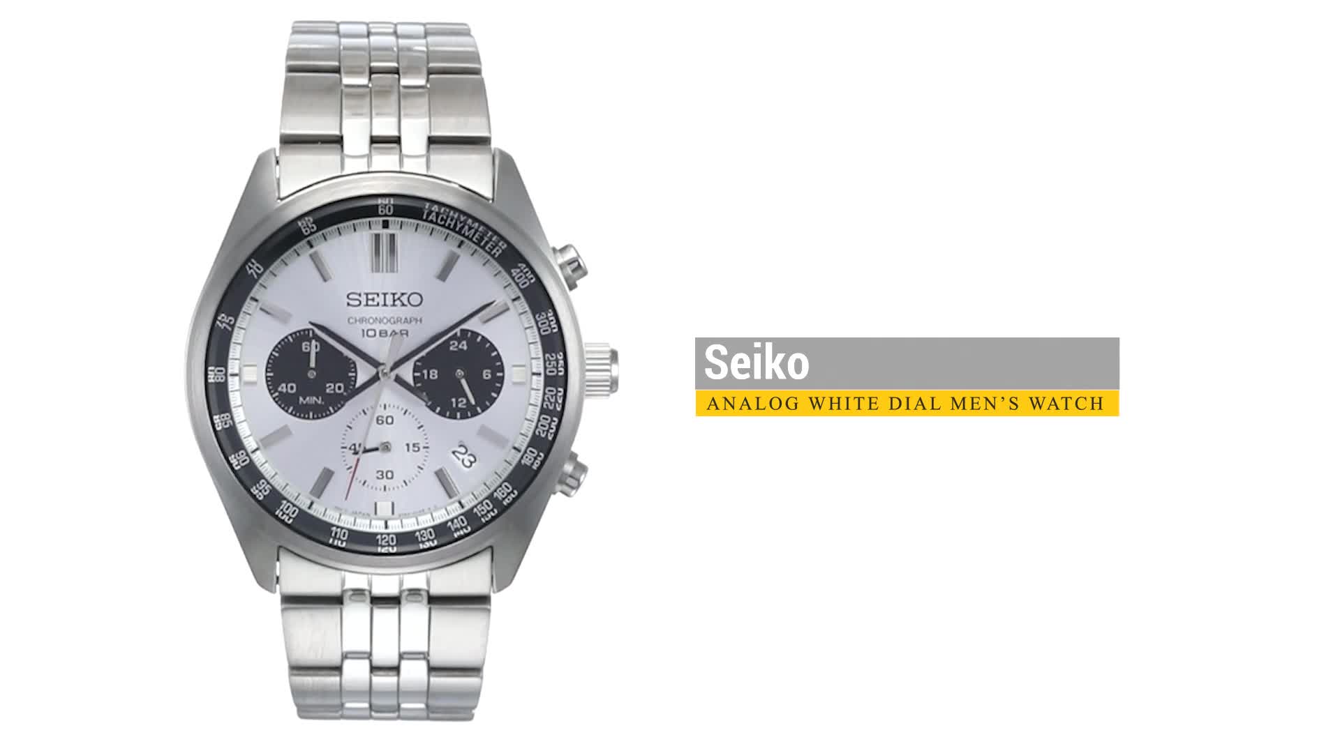 Seiko Analog Men's Watch SSB425P1